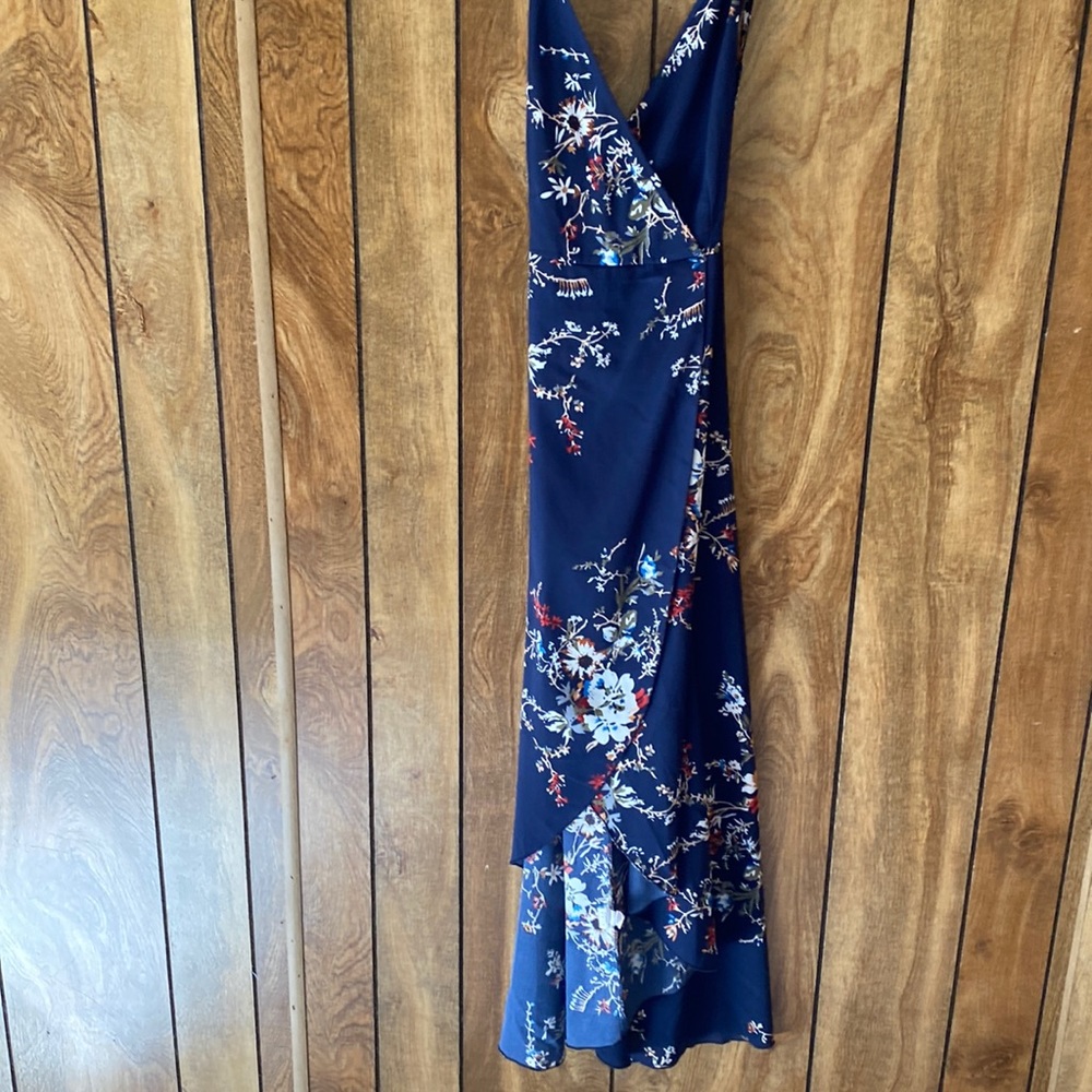 Blue dress
